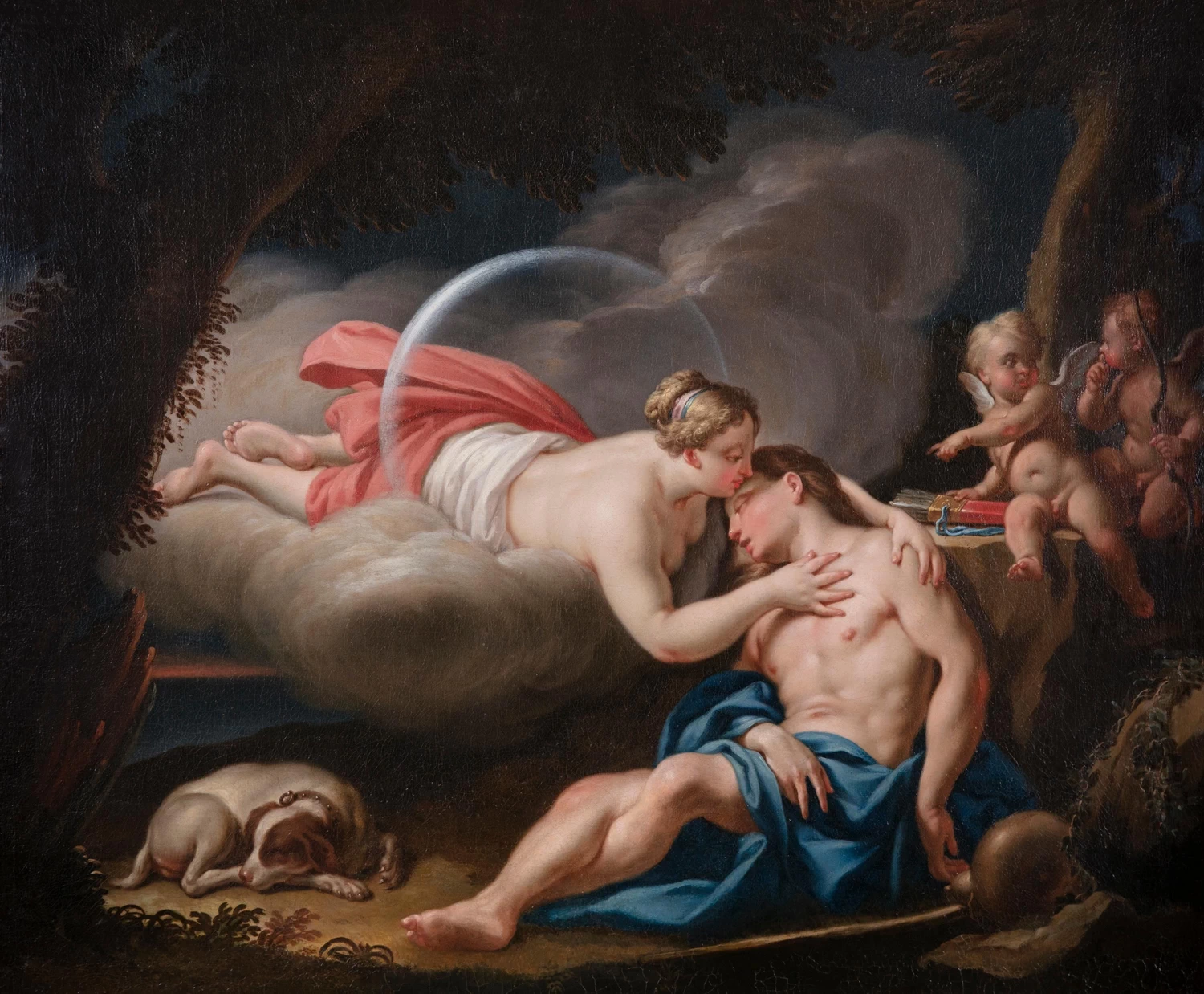 Selene e Endimione dormiente